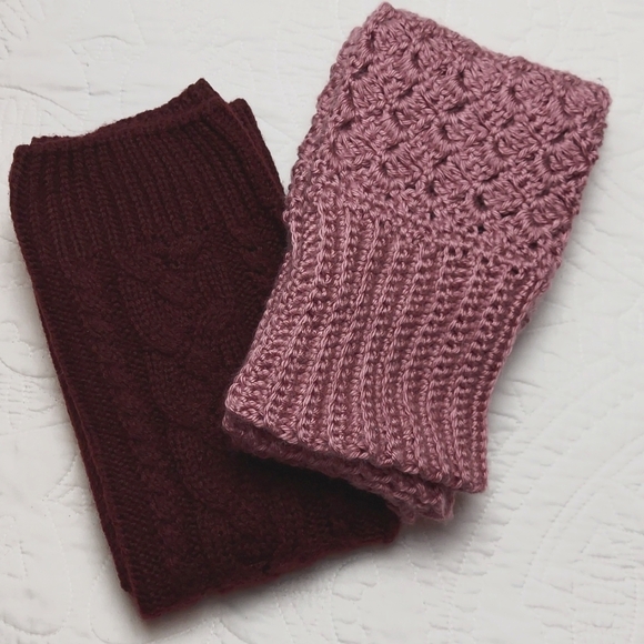 🆕 Soft Boot Socks 2 Pair for the Fall and Winter, Plus Size Cable Knit - Picture 1 of 6